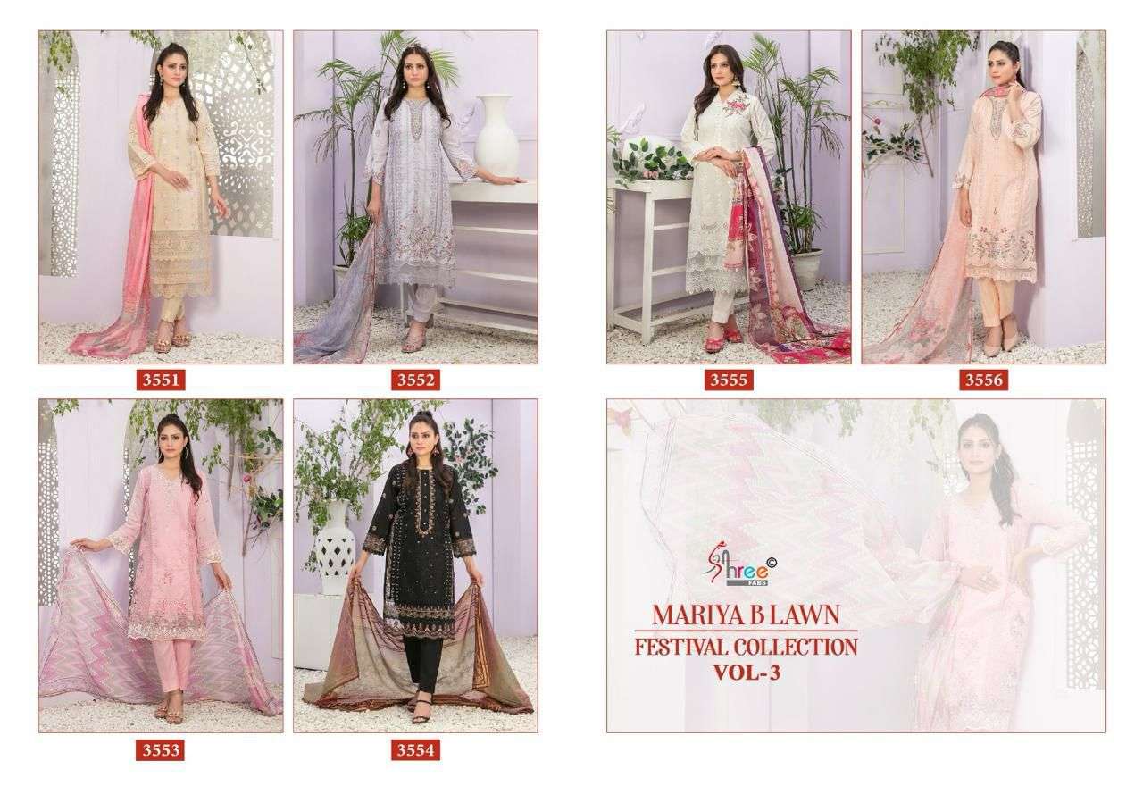 Shree Mariya B Vol 3 Cotton Dupatta Salwar Suit Wholesale catalog