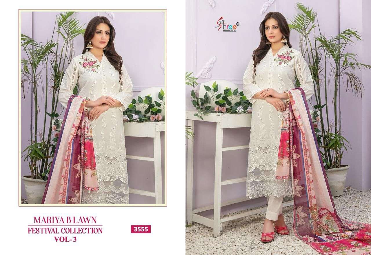 Shree Mariya B Vol 3 Cotton Dupatta Salwar Suit Wholesale catalog