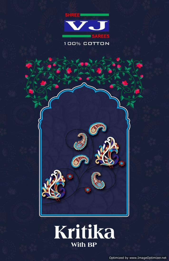 Shree VJ Kritika Vol-1 – Cotton Sarees - Wholesale Catalog