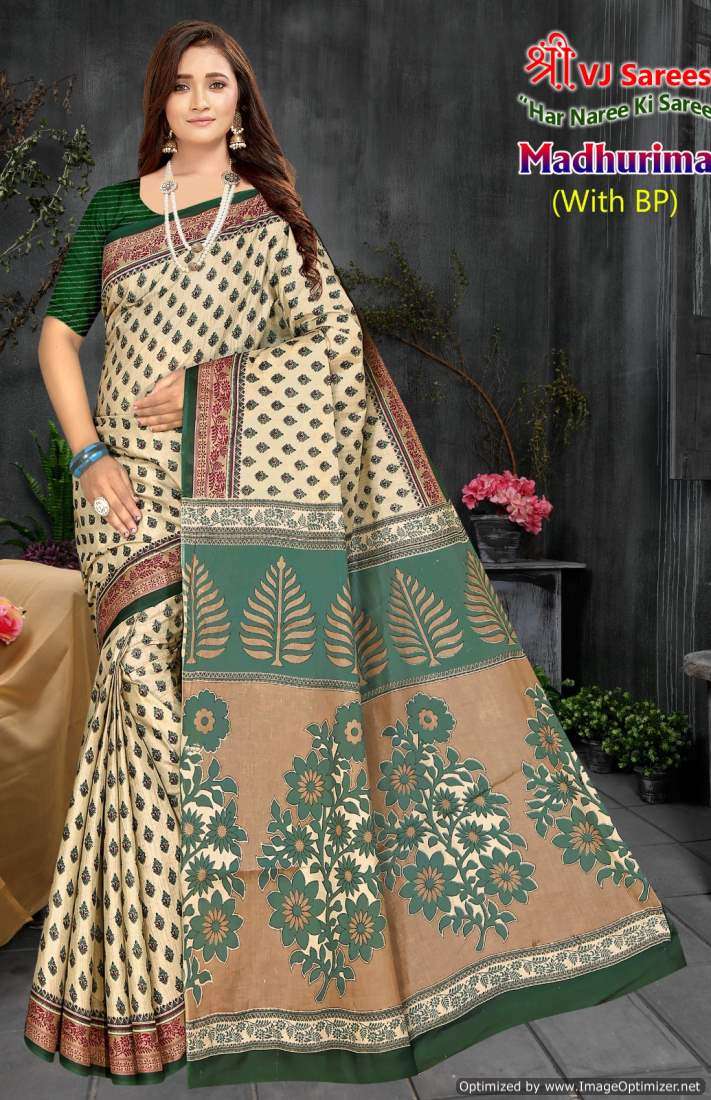 Shree VJ Madhurima – Cotton Sarees - Wholesale Catalog