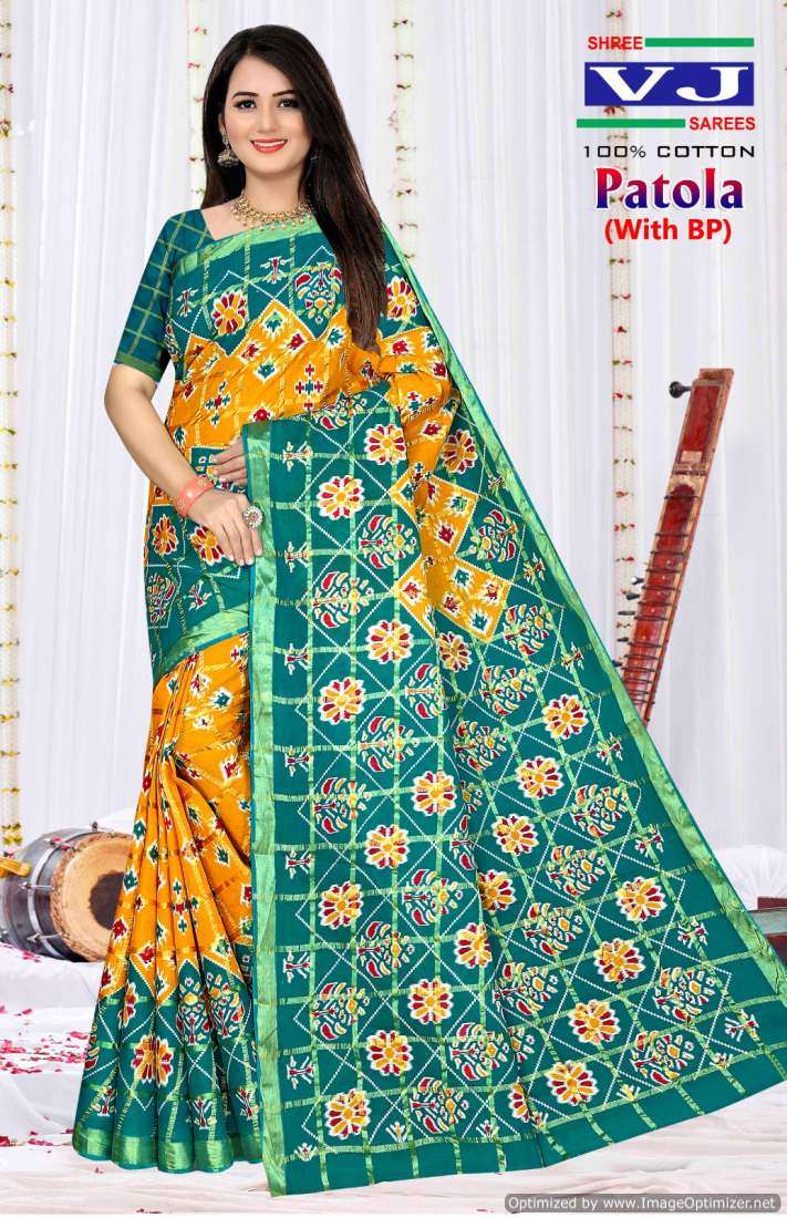 Shree VJ Patola – Cotton Sarees - Wholesale Catalog
