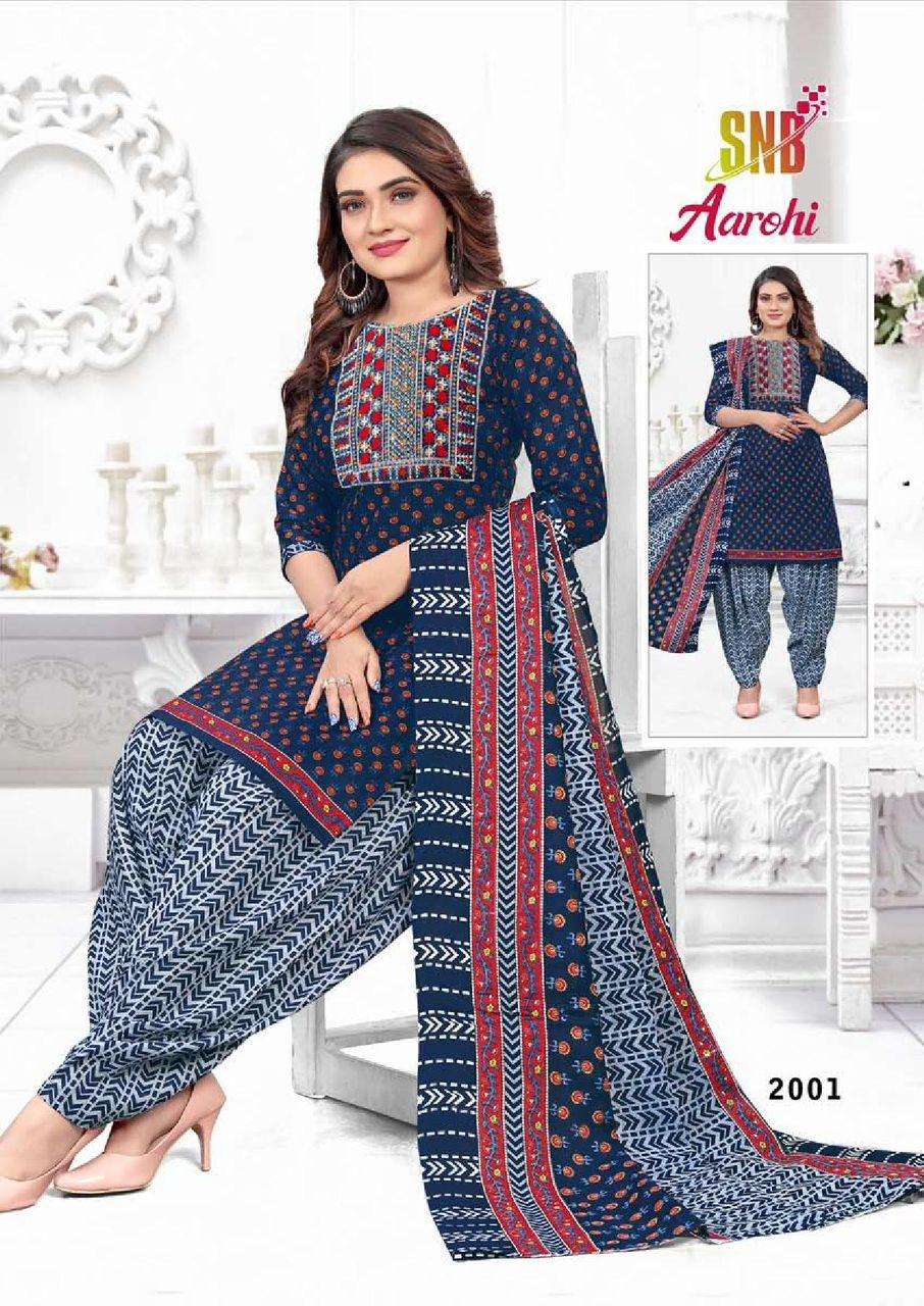 SNB TRENDY AAROHI vol -2 Dress Materials  Wholesale catalog