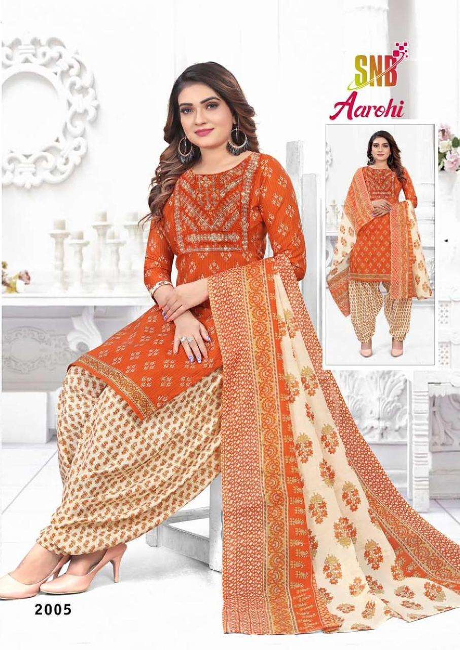 SNB TRENDY AAROHI vol -2 Dress Materials  Wholesale catalog