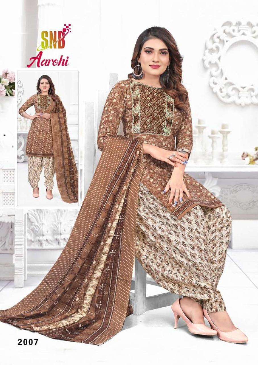 SNB TRENDY AAROHI vol -2 Dress Materials  Wholesale catalog