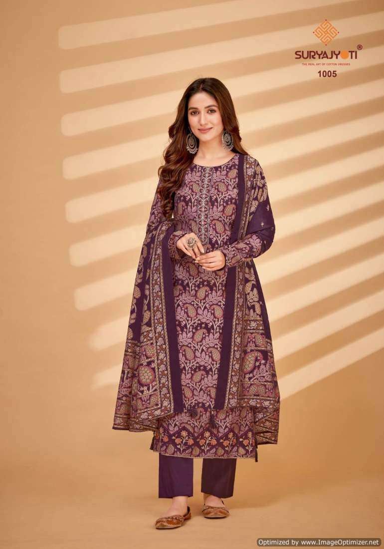 Suryajyoti Kanika Vol-1 – Dress Material - Wholesale Catalog