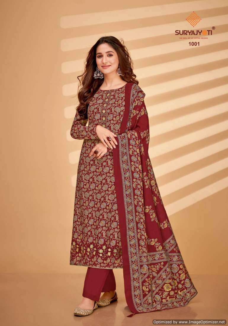 Suryajyoti Kanika Vol-1 – Dress Material - Wholesale Catalog