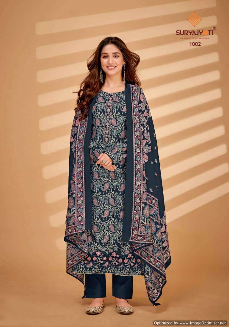 Suryajyoti Kanika Vol-1 – Dress Material - Wholesale Catalog