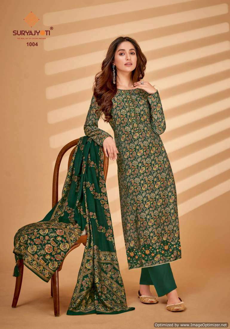 Suryajyoti Kanika Vol-1 – Dress Material - Wholesale Catalog