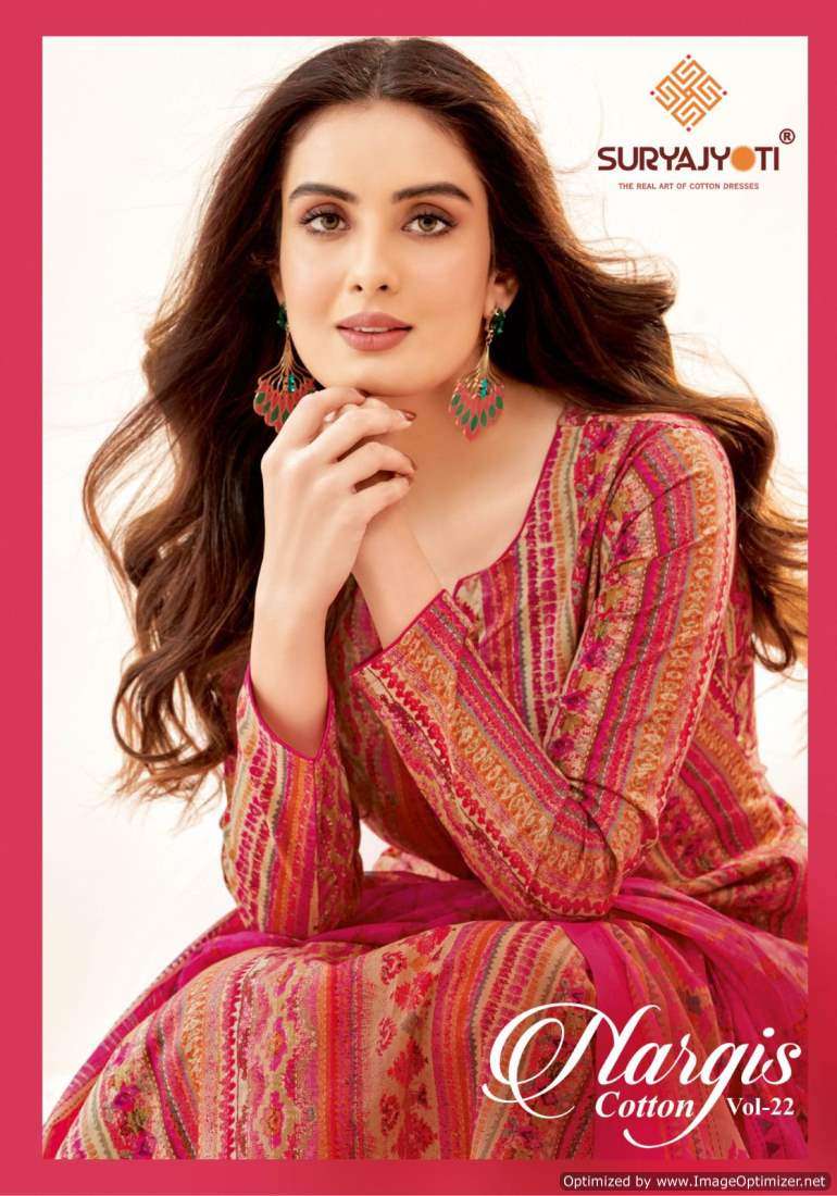 Suryajyoti Nargis Vol-22 – Dress Material - Wholesale Catalog