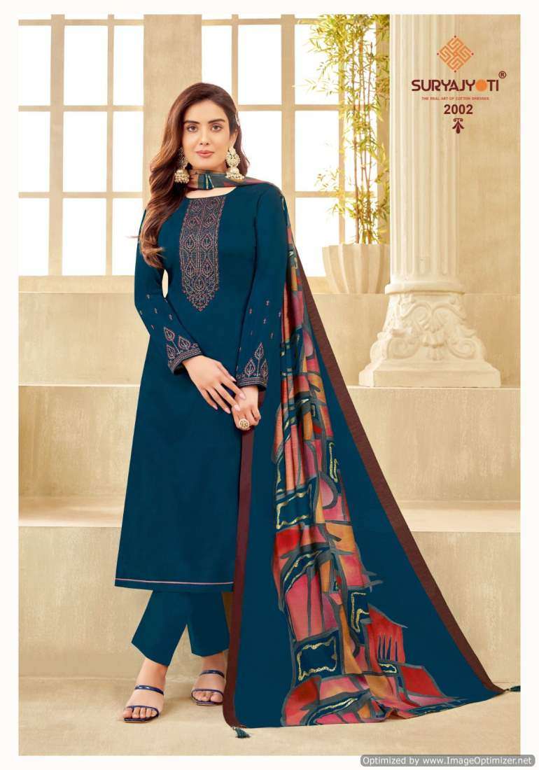 Suryajyoti Pal Vol-2 – Dress Material - Wholesale Catalog