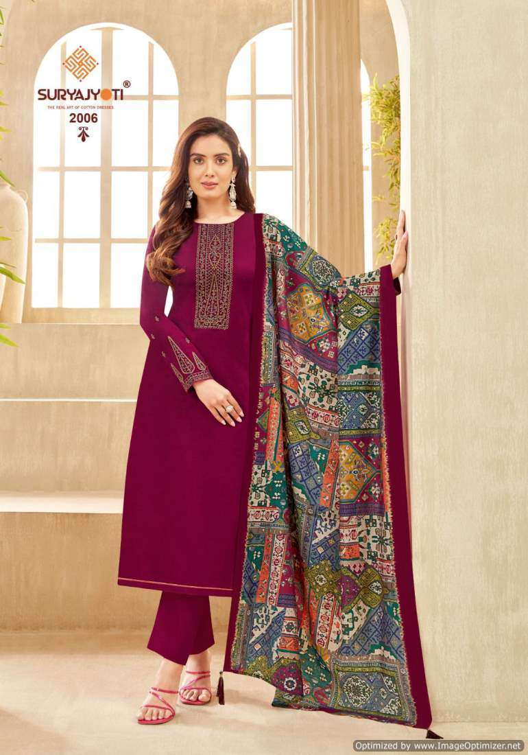 Suryajyoti Pal Vol-2 – Dress Material - Wholesale Catalog