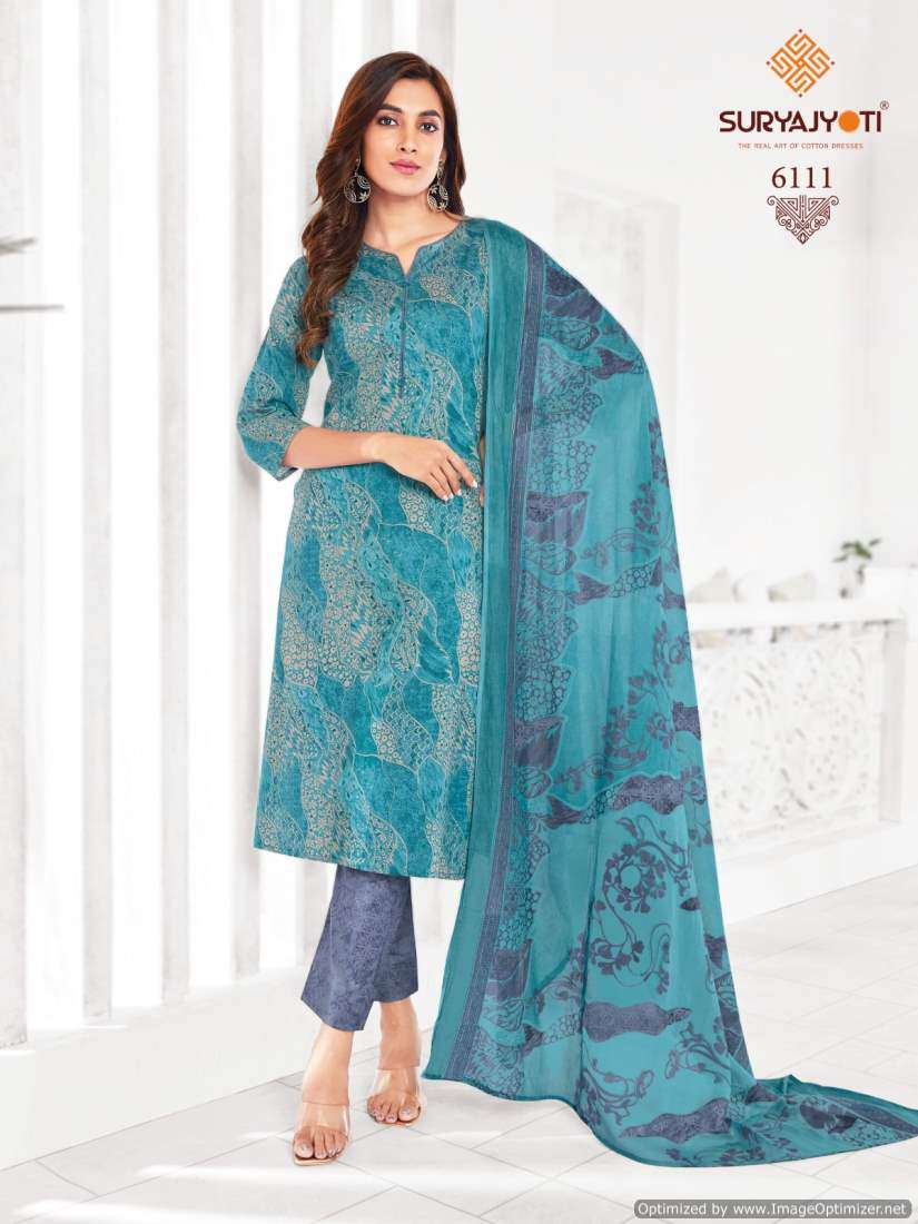 Suryajyoti Trendy Vol-61 – Dress Material - Wholesale Catalog