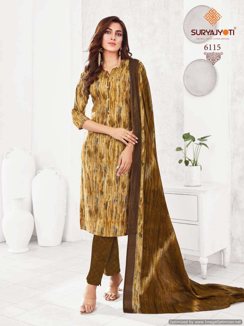 Suryajyoti Trendy Vol-61 – Dress Material - Wholesale Catalog