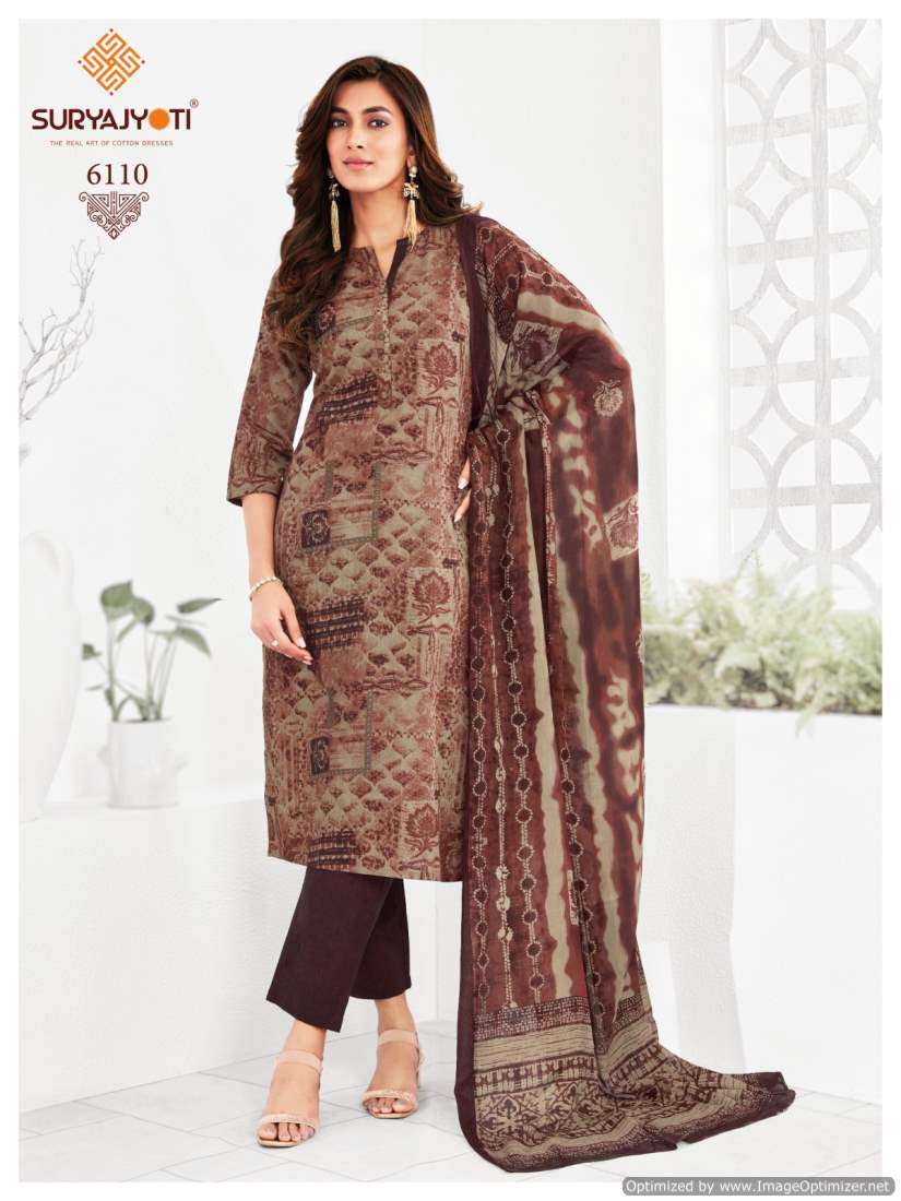 Suryajyoti Trendy Vol-61 – Dress Material - Wholesale Catalog