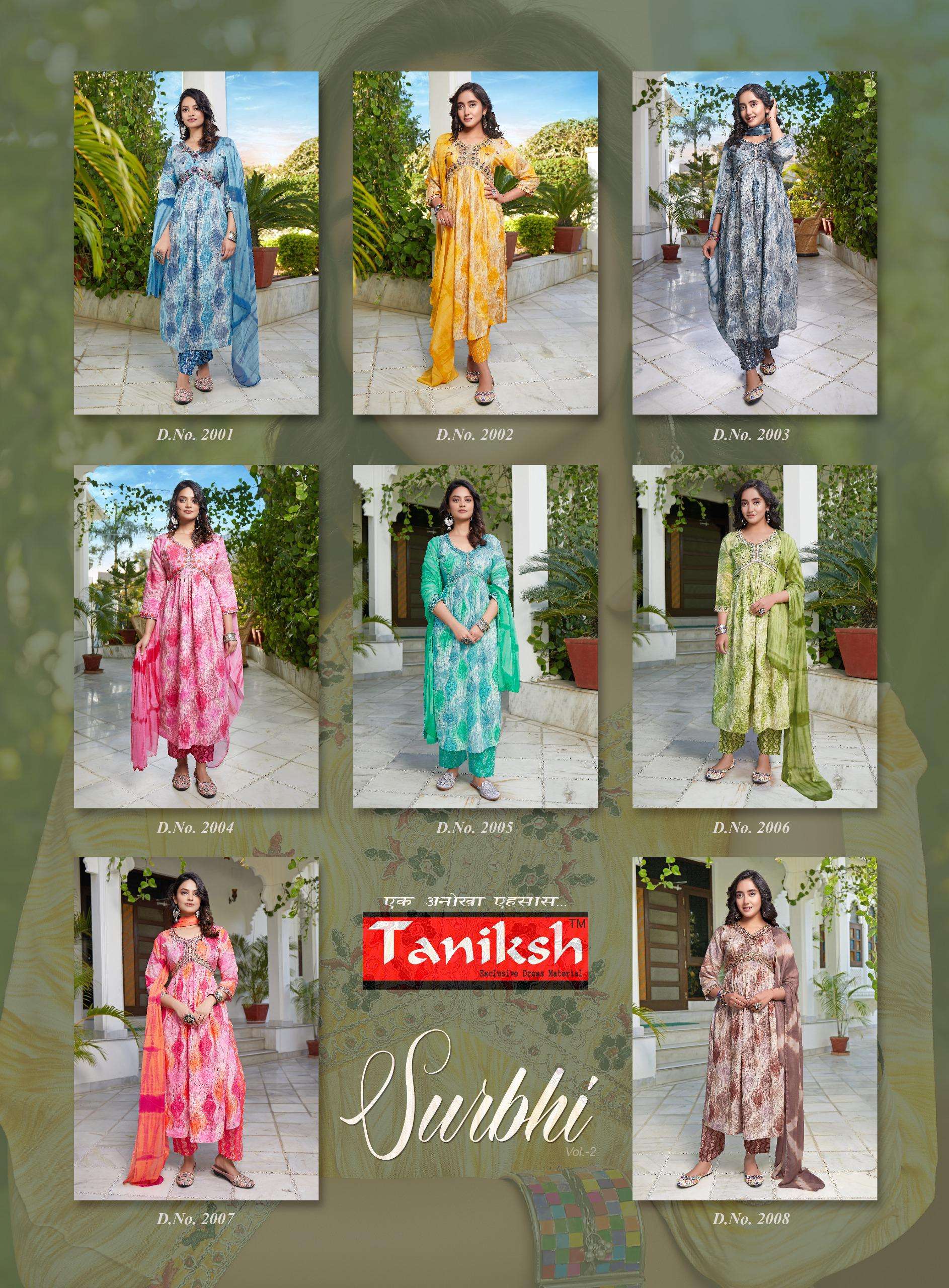 TANIKSH SURBHI vol - 2 Kurti Wholesale catalog