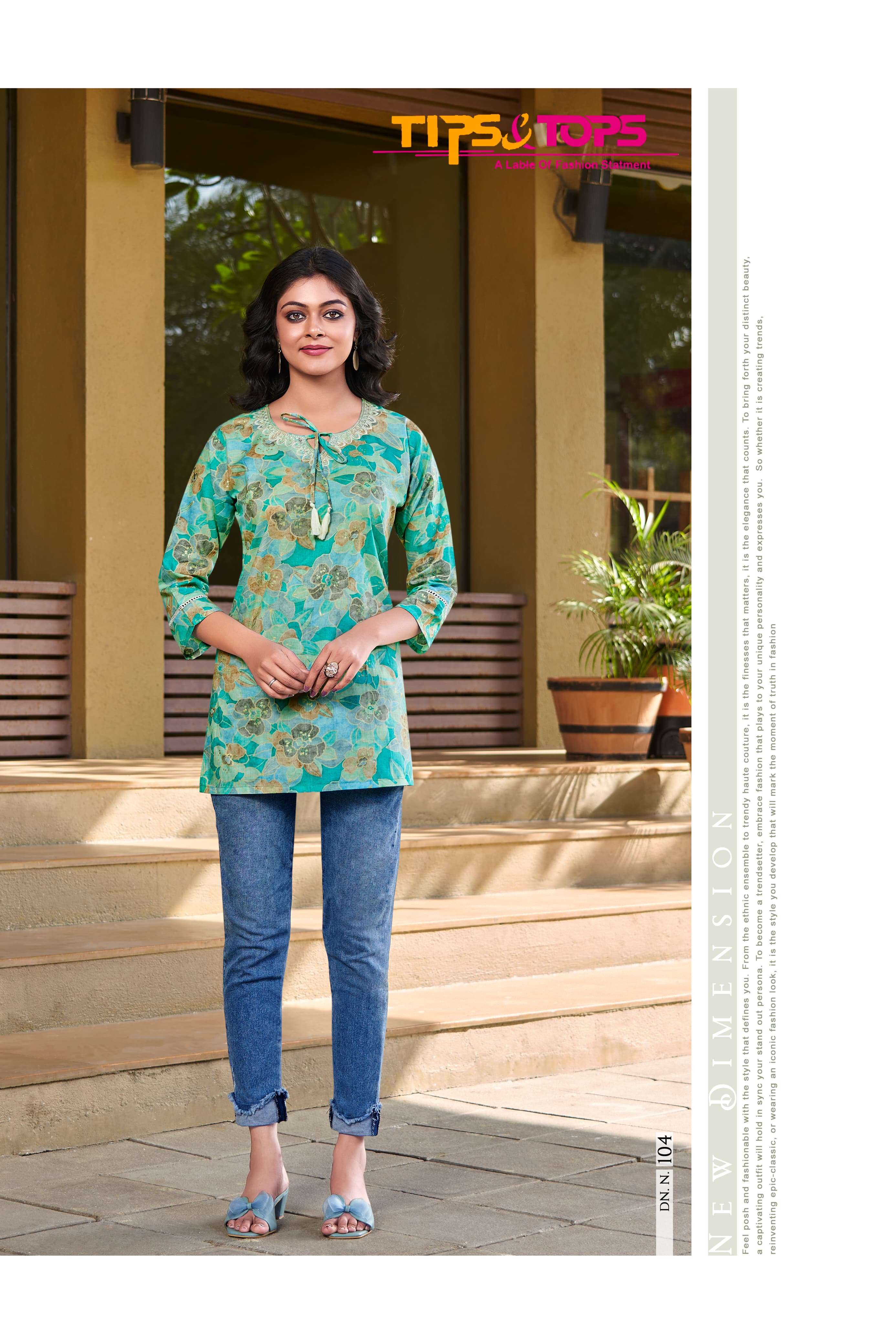 TIPS & TOPS COTTON CANDY Kurti Wholesale catalog