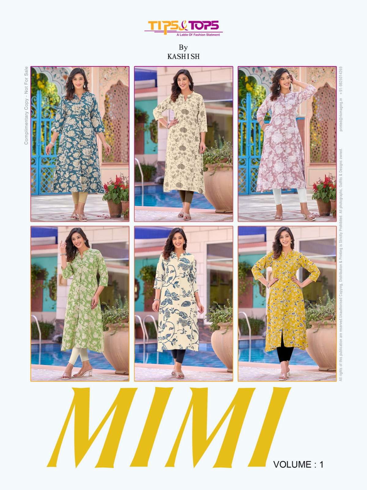 TIPS & TOPS MIMI Kurtis Wholesale catalog