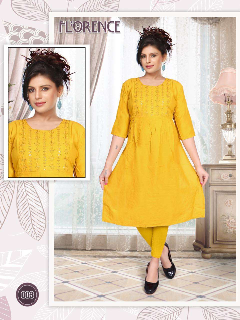 TRENDY FLORENCE Kurti Wholesale catalog