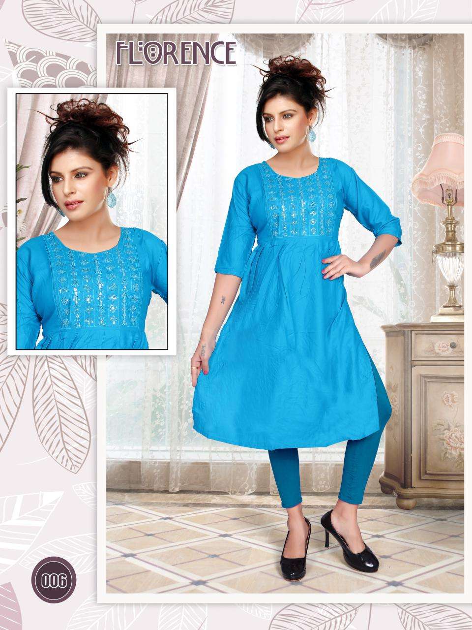 TRENDY FLORENCE Kurti Wholesale catalog