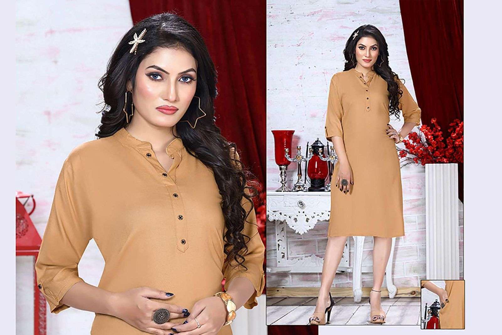 TRENDY MAHARANI VOL 12 Kurti Wholesale catalog