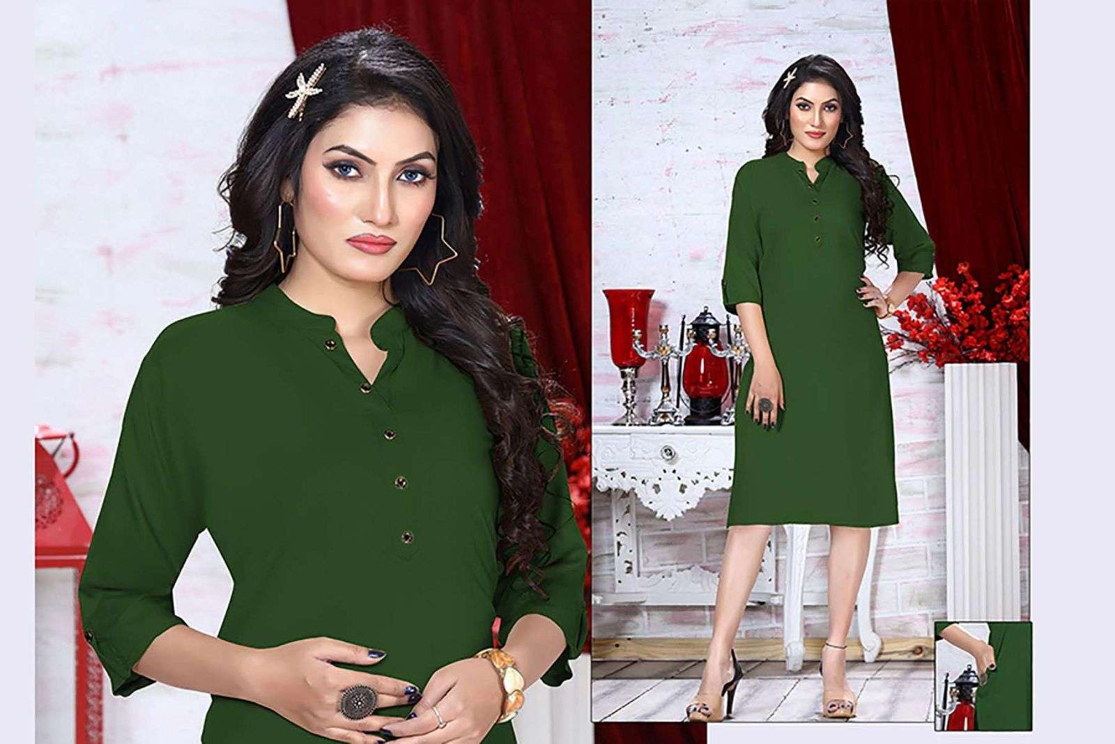 TRENDY MAHARANI VOL 12 Kurti Wholesale catalog