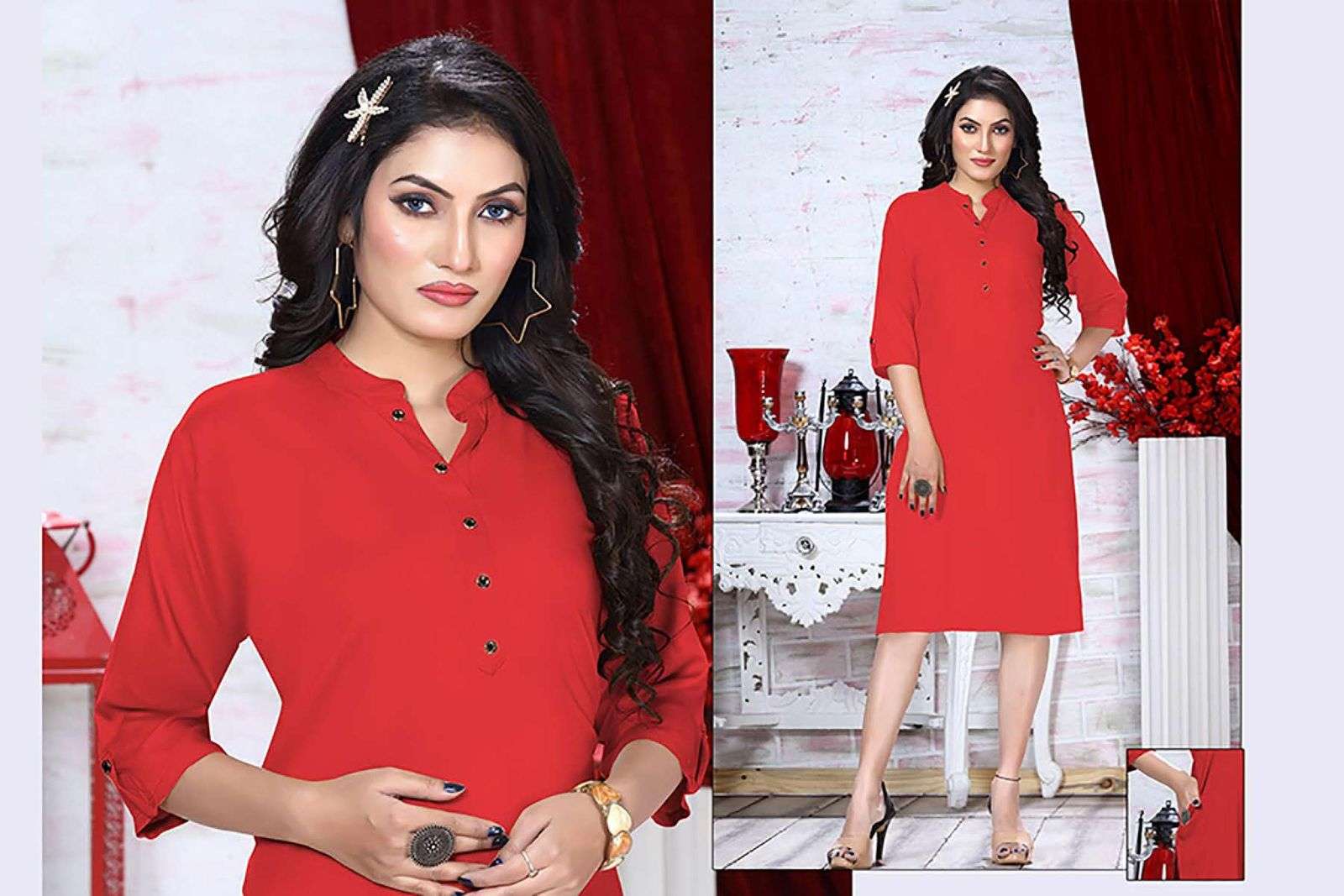 TRENDY MAHARANI VOL 12 Kurti Wholesale catalog