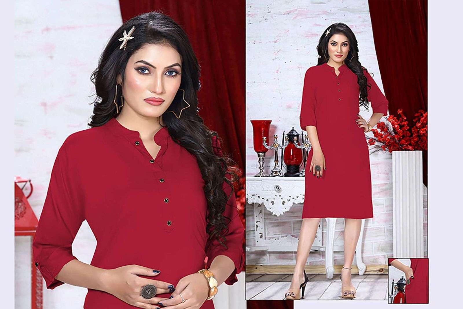 TRENDY MAHARANI VOL 12 Kurti Wholesale catalog