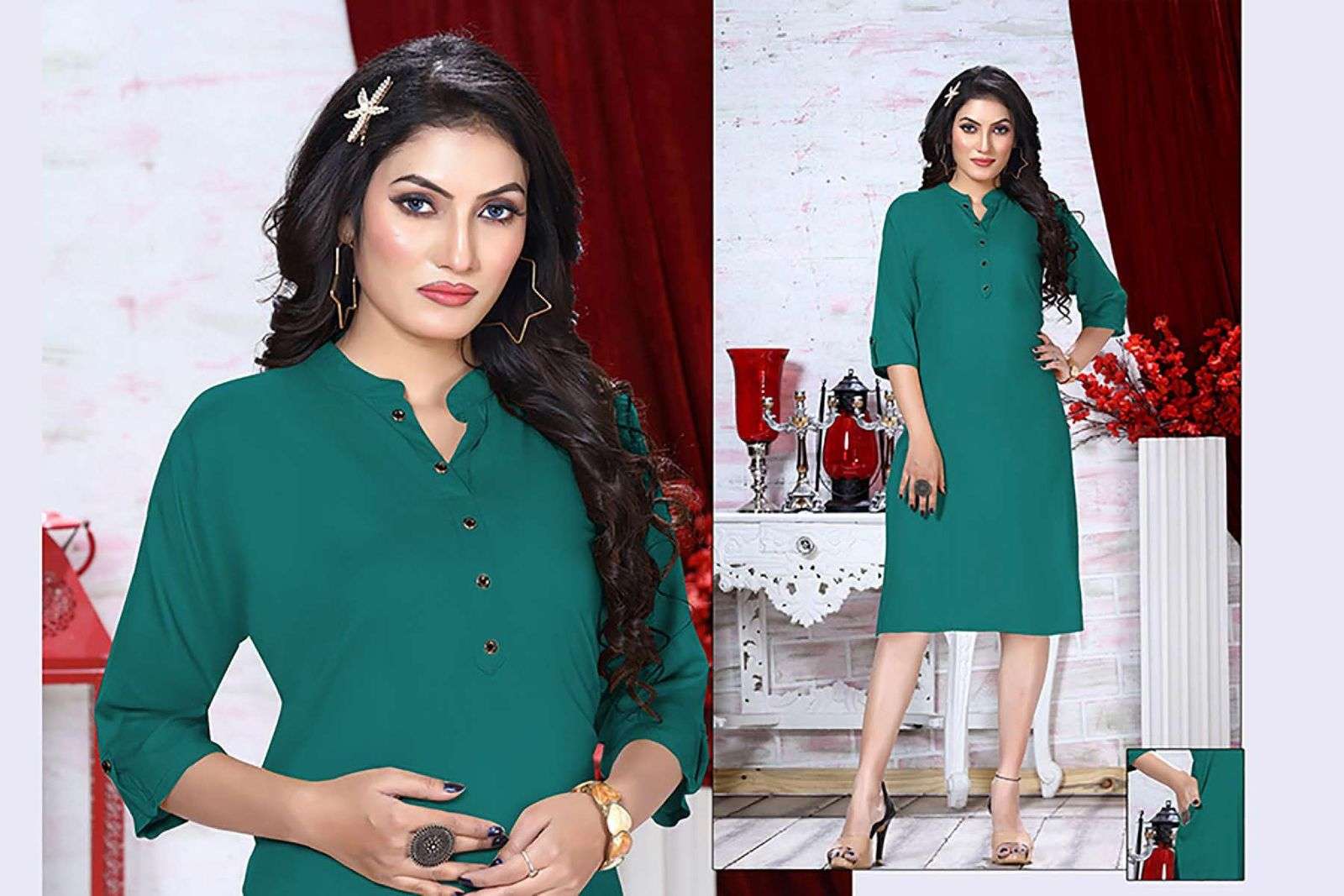 TRENDY MAHARANI VOL 12 Kurti Wholesale catalog