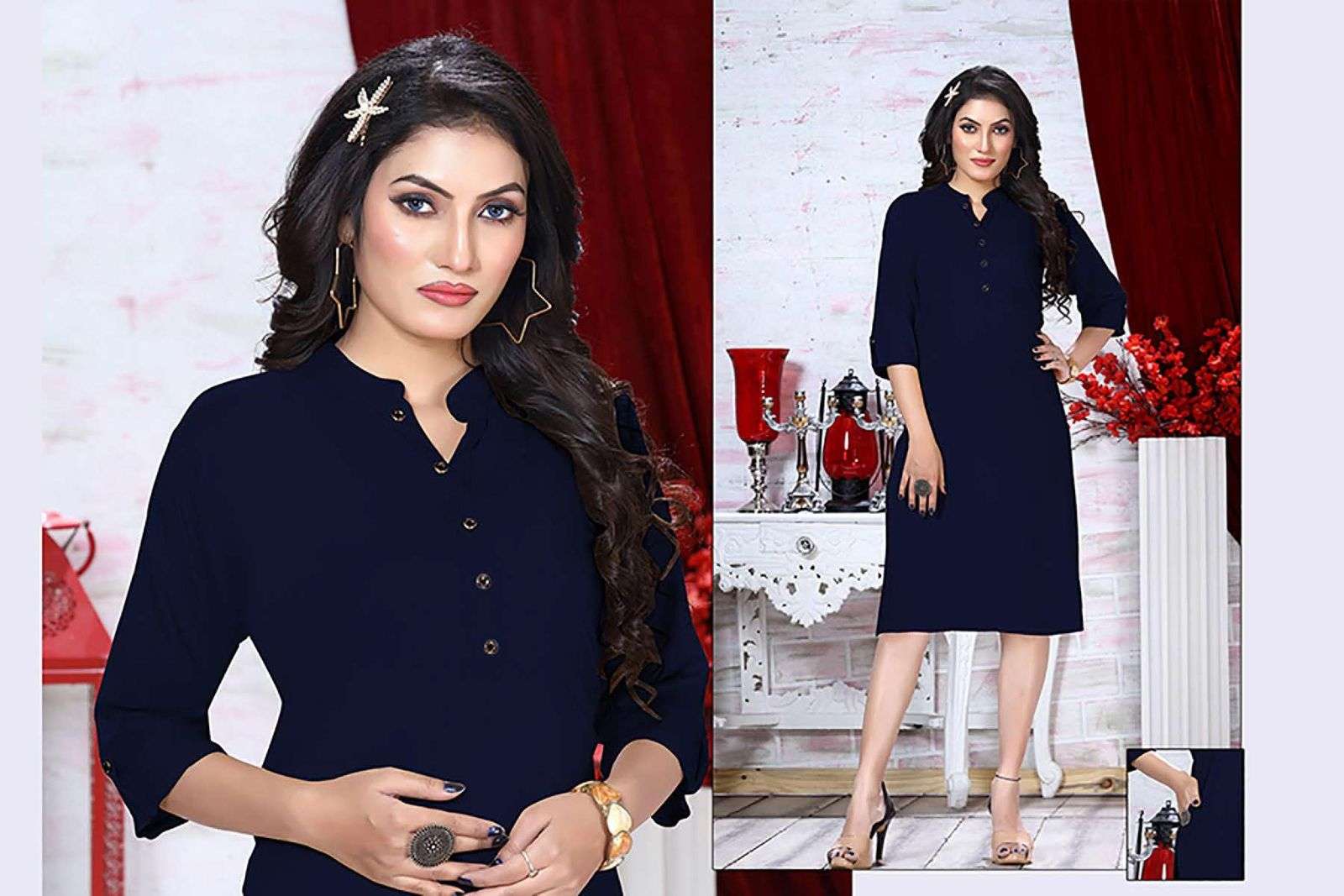 TRENDY MAHARANI VOL 12 Kurti Wholesale catalog
