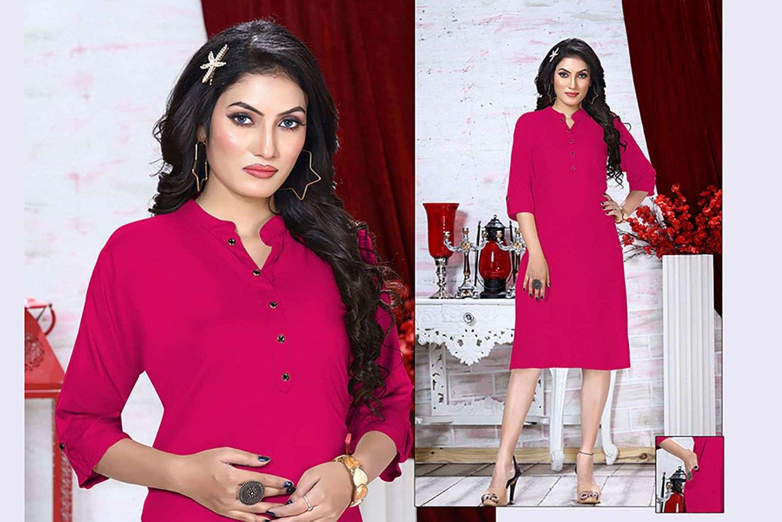 TRENDY MAHARANI VOL 12 Kurti Wholesale catalog