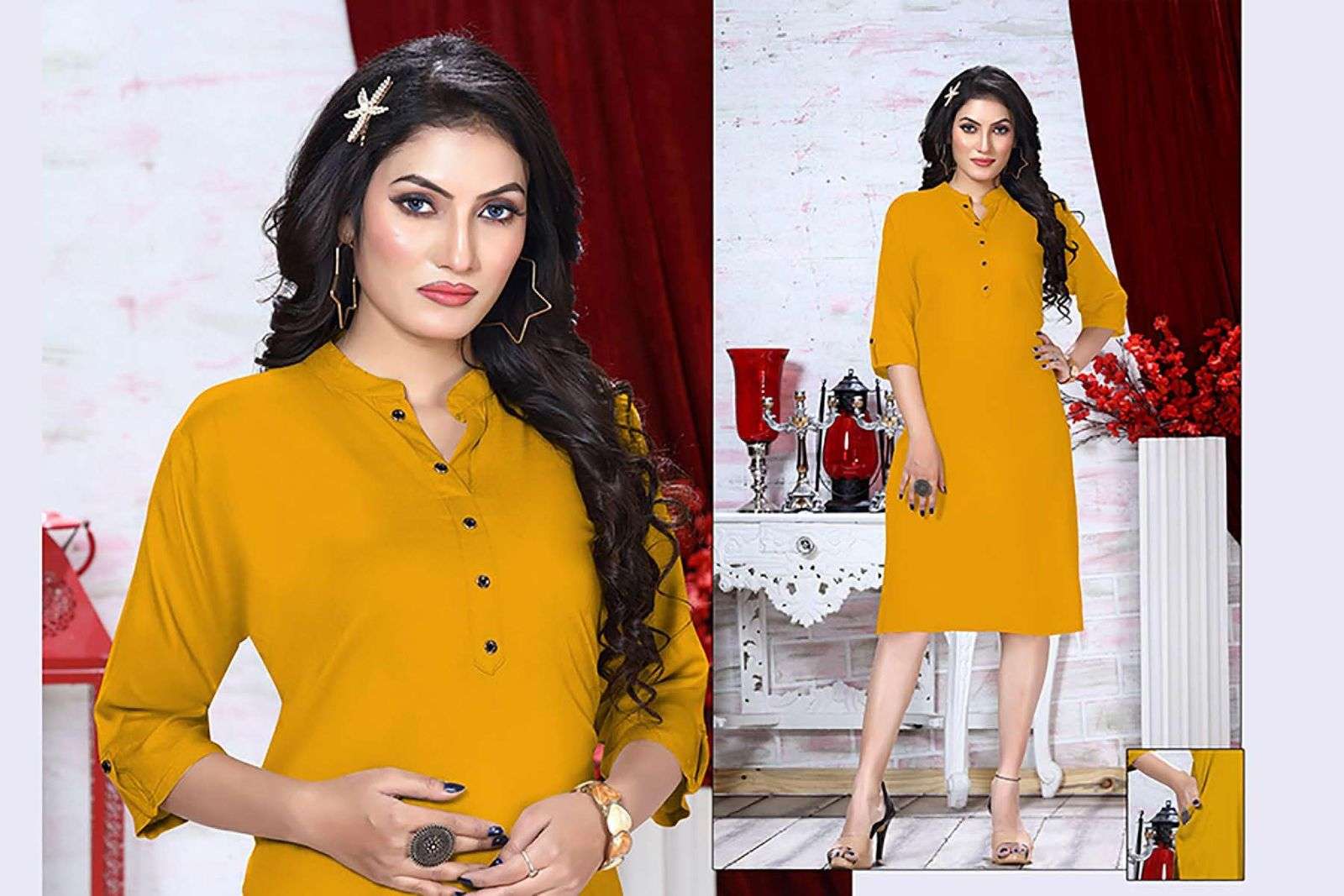 TRENDY MAHARANI VOL 12 Kurti Wholesale catalog