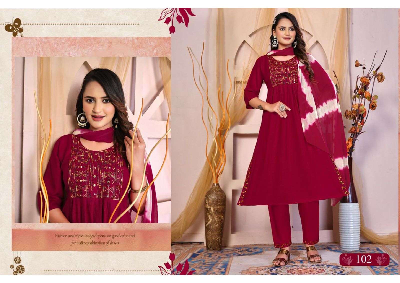 TRENDY NATURAL VOL.1 Kurti Wholesale catalog
