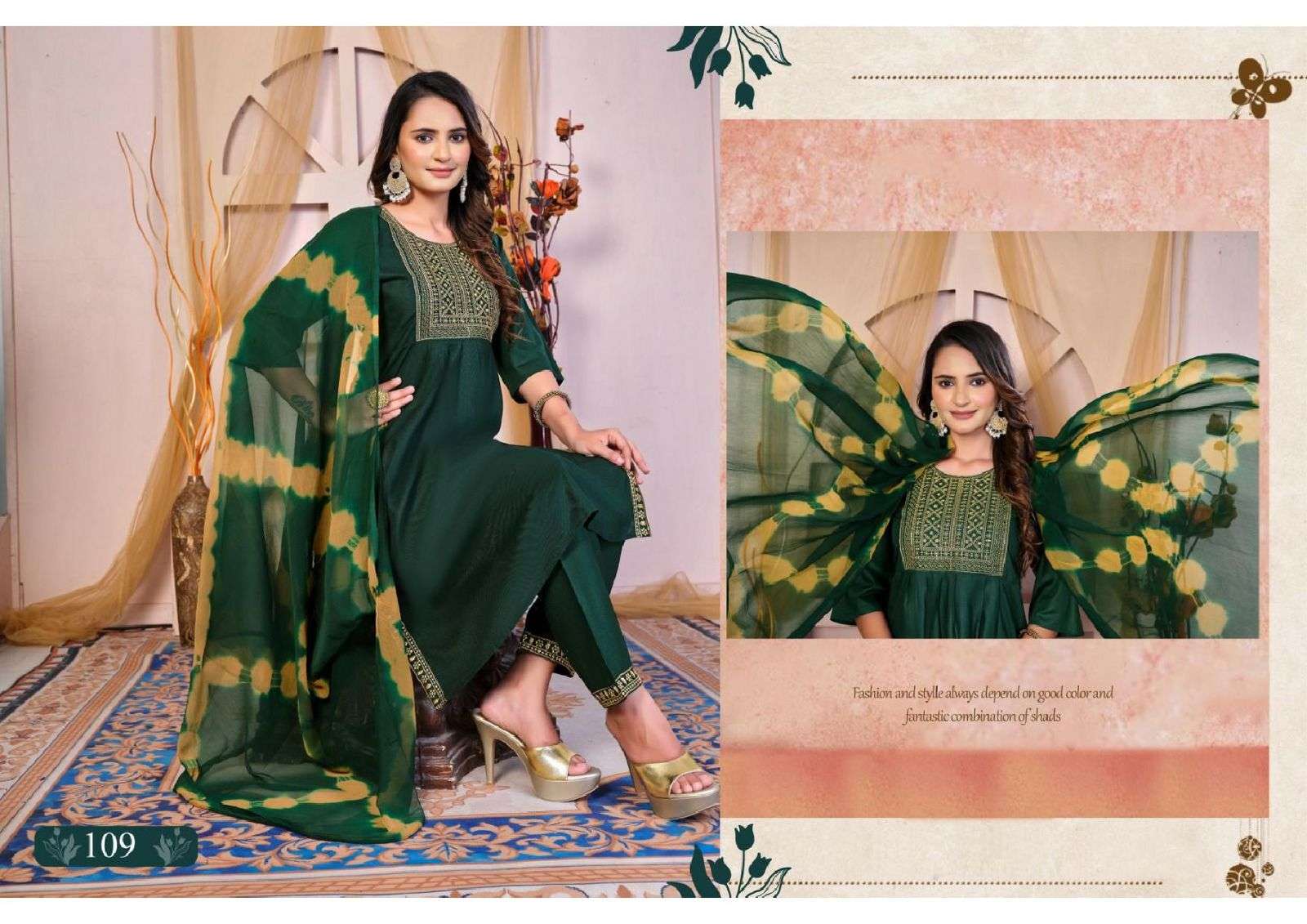 TRENDY NATURAL VOL.1 Kurti Wholesale catalog