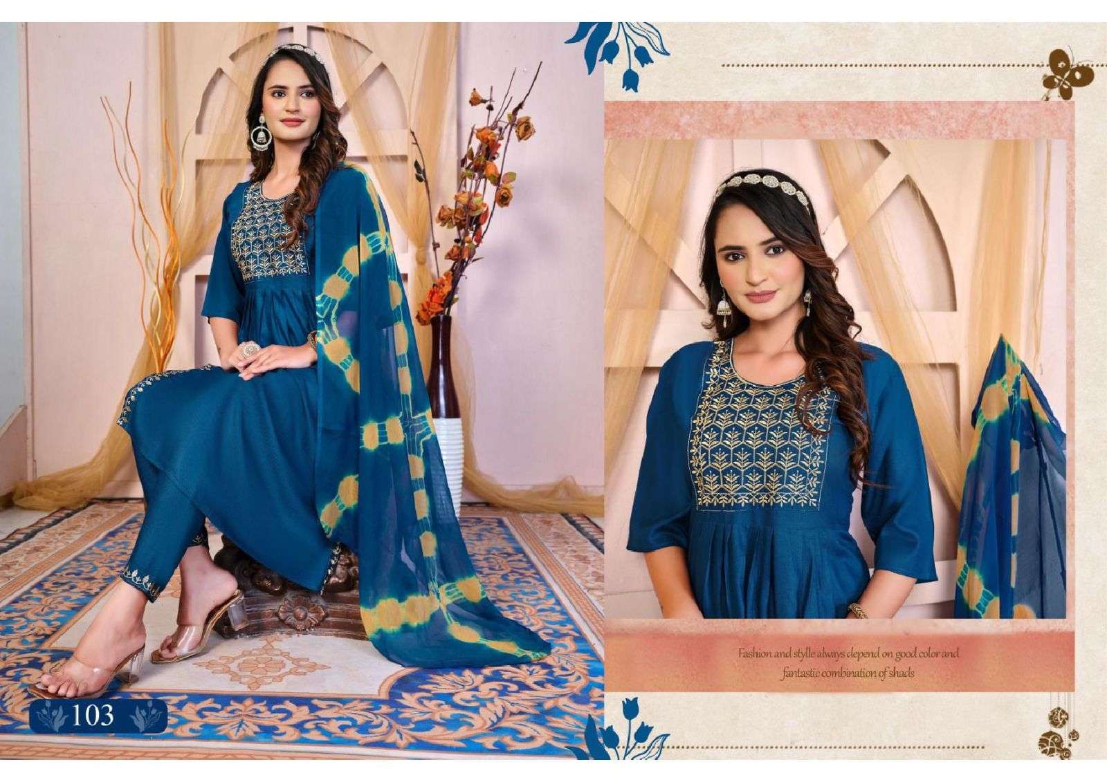 TRENDY NATURAL VOL.1 Kurti Wholesale catalog