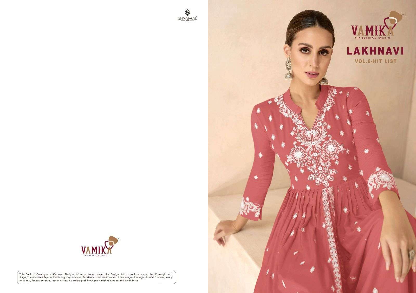 Vamika LAKHNAVI VOL:-6 HIT List Kurti Wholesale catalog