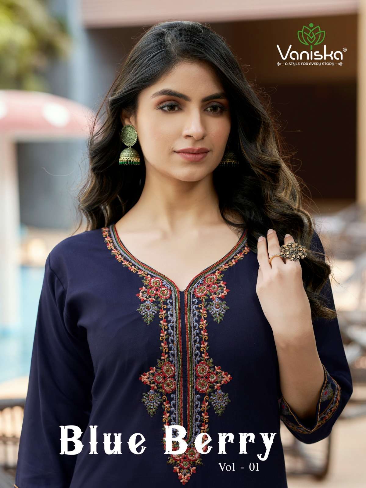 VANISKA BLUE BERRY VOL.1 Kurti Wholesale catalog