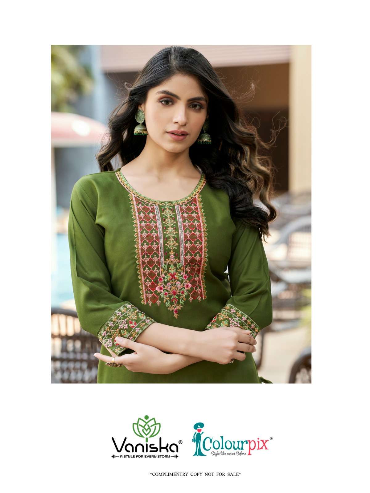 VANISKA BLUE BERRY VOL.1 Kurti Wholesale catalog