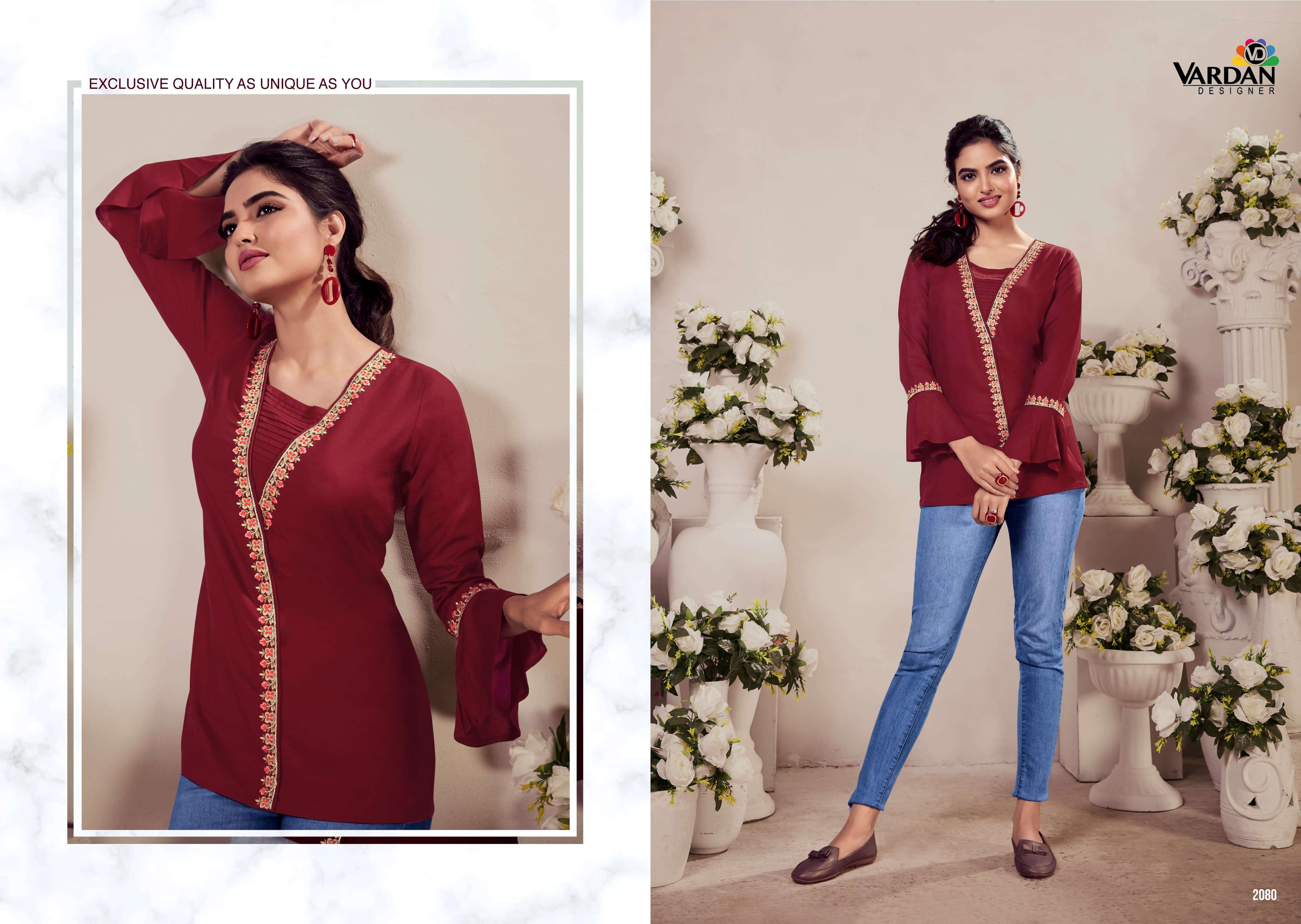 Vardan Designer BATAK- Vol- 1 Kurti Wholesale catalog
