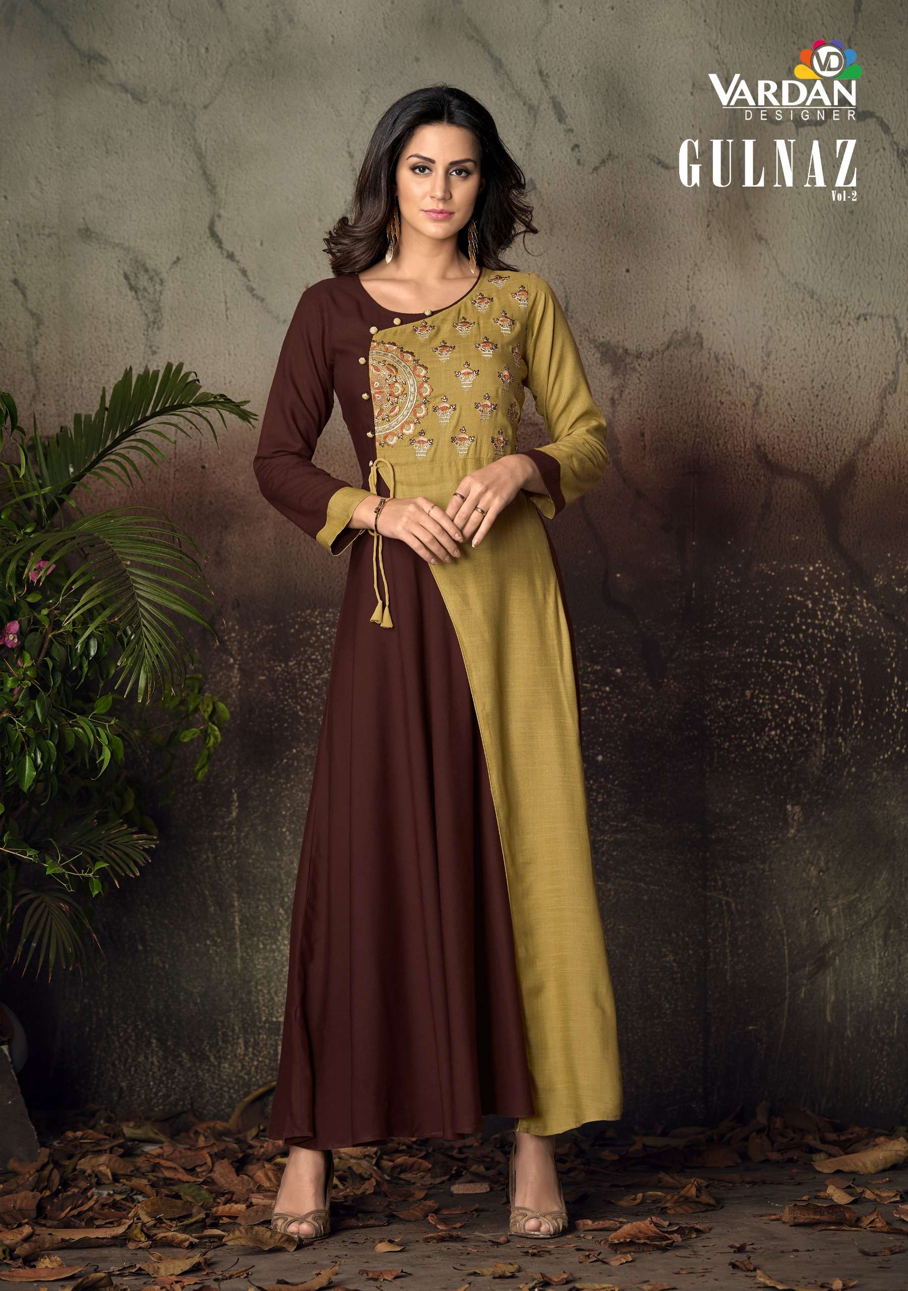Vardan Designer Gulnaz Vol- 2 Kurti Wholesale catalog