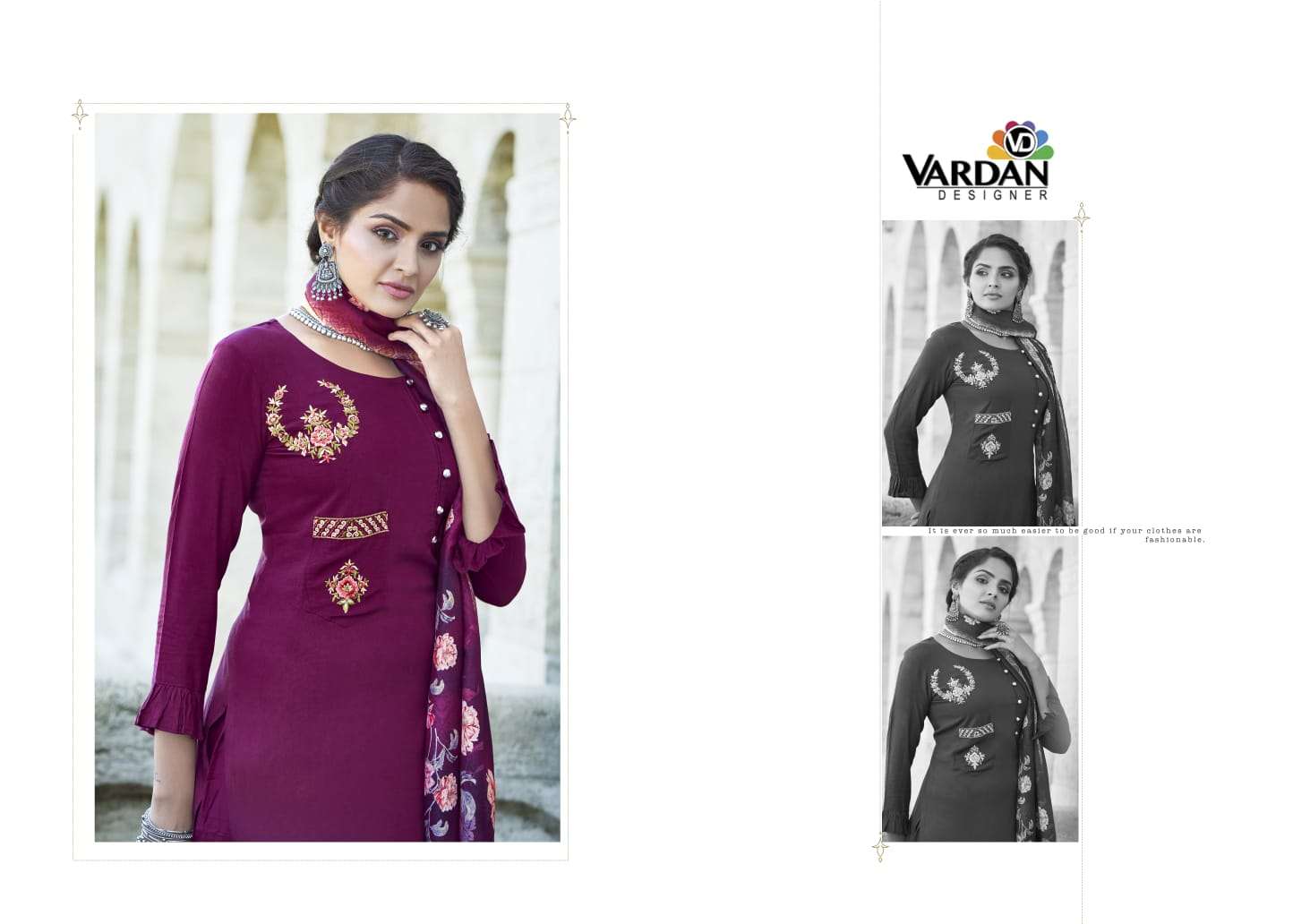 Vardan Designer  SARSHIYA- VOL- 1 Kurti Wholesale catalog