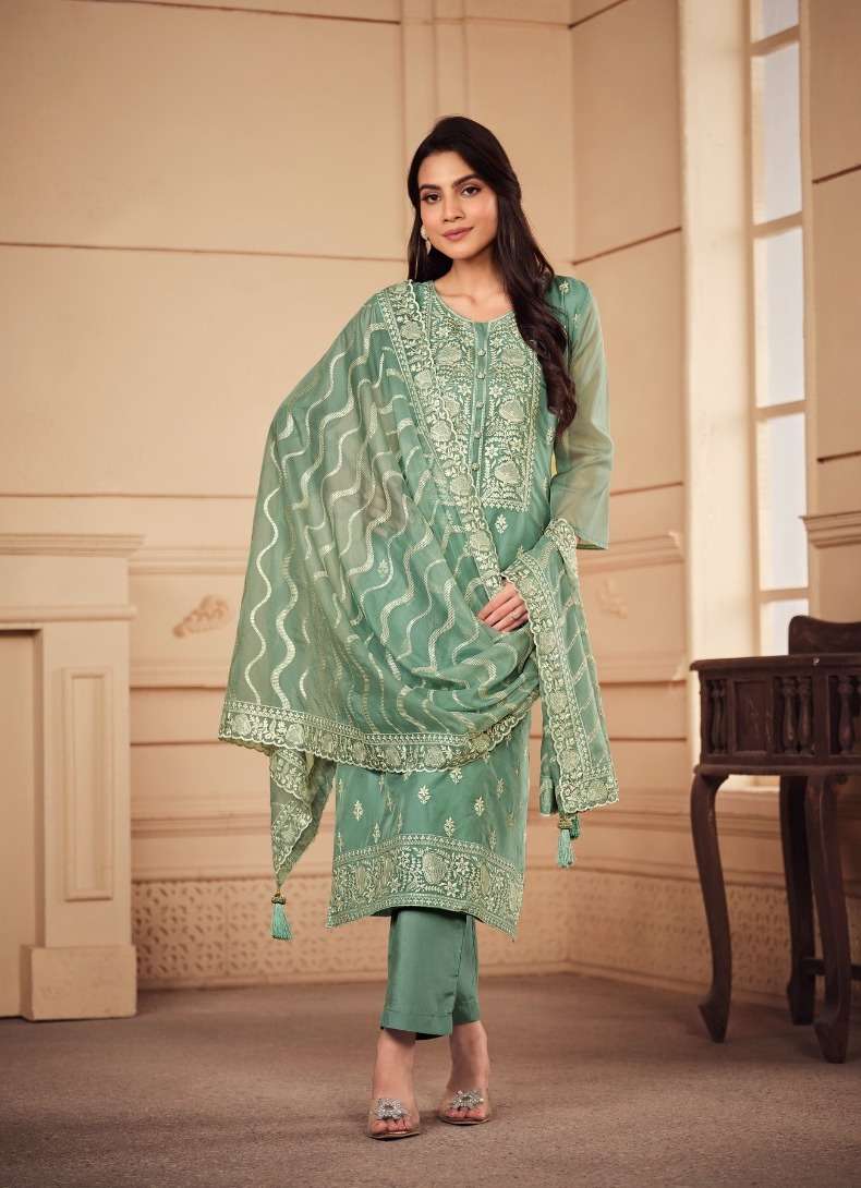 Vipul Afiyah Vol 2 Soft Organza Salwar Kameez Wholesale catalog