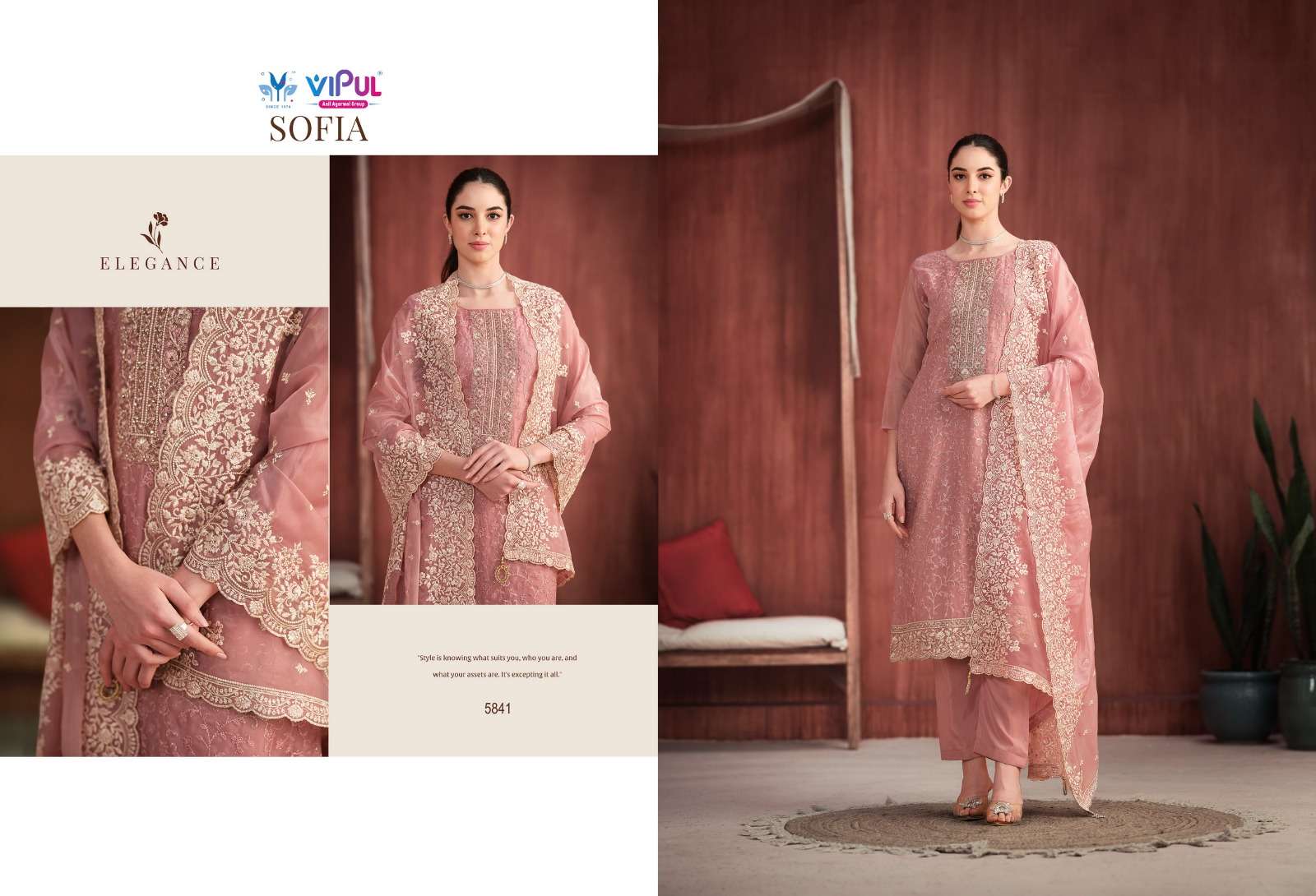 VIPUL SOFIA Dress Materials Wholesale catalog