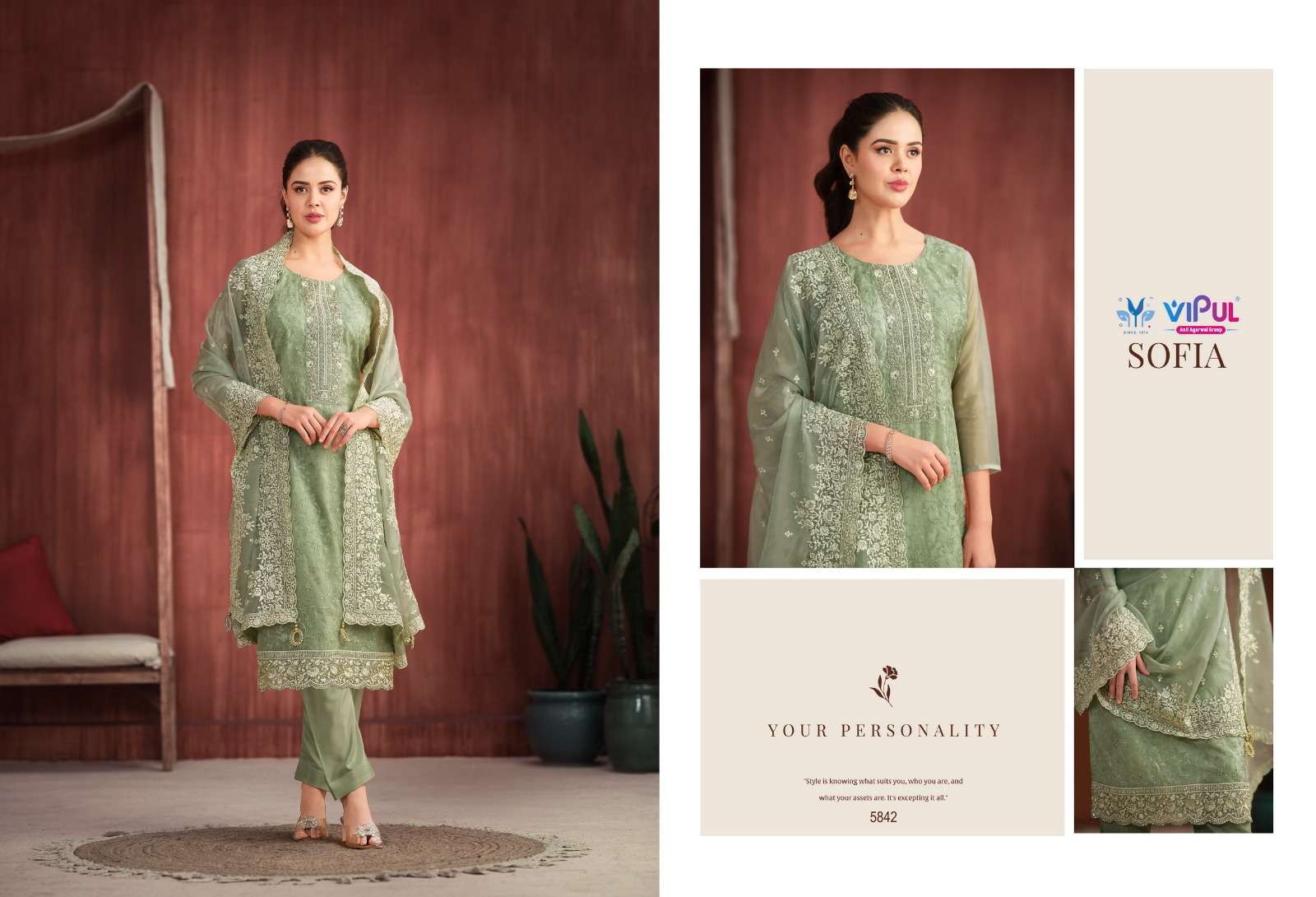 VIPUL SOFIA Dress Materials Wholesale catalog