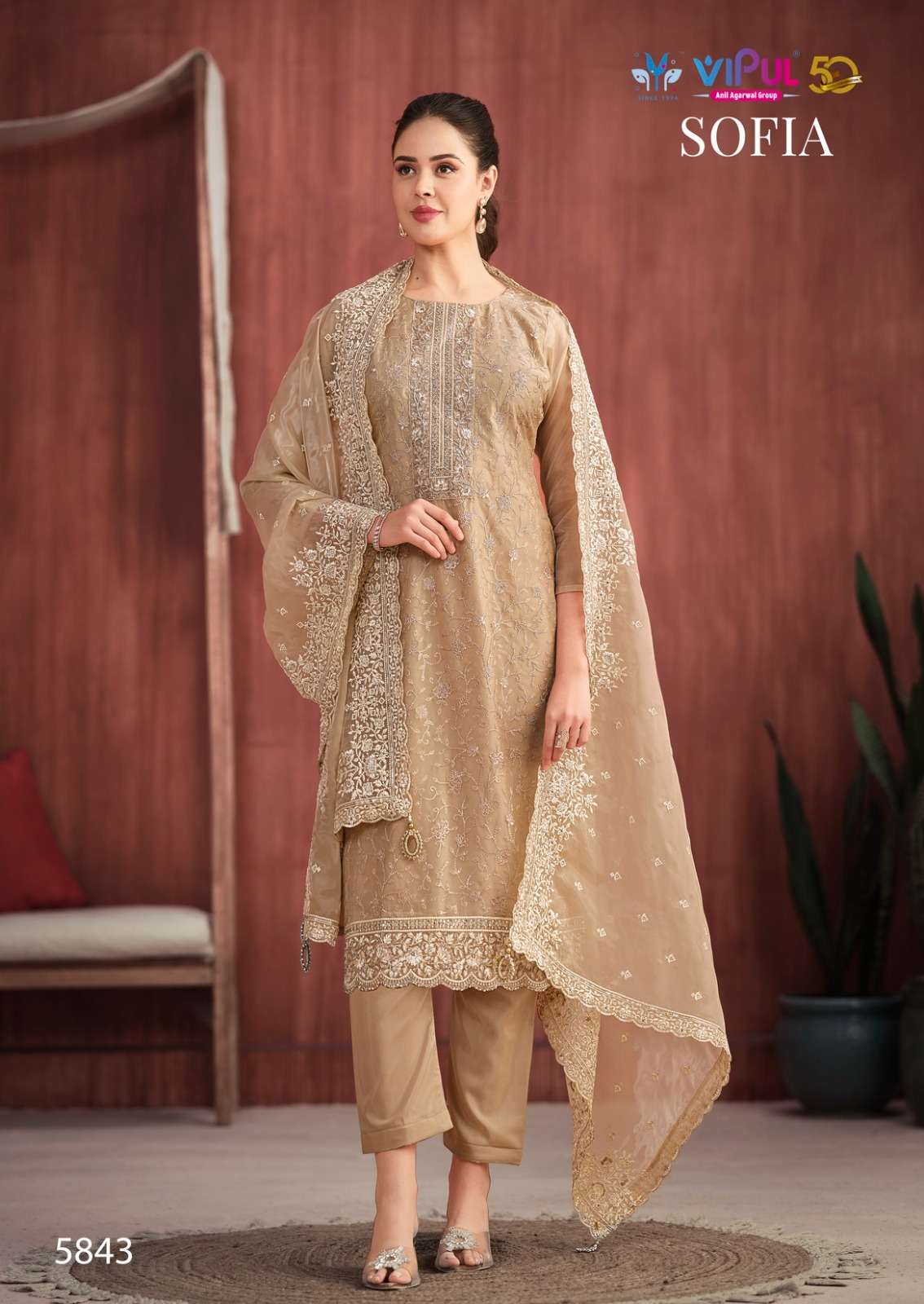 VIPUL SOFIA Dress Materials Wholesale catalog