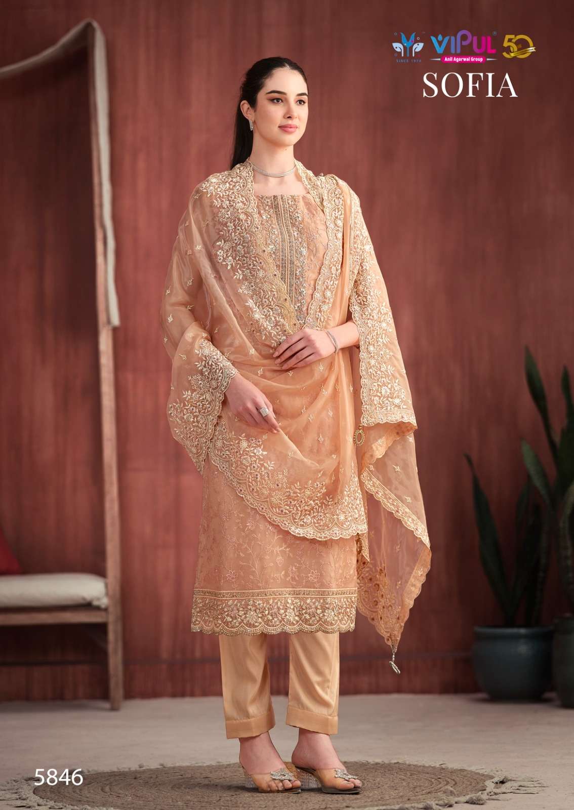 VIPUL SOFIA Dress Materials Wholesale catalog