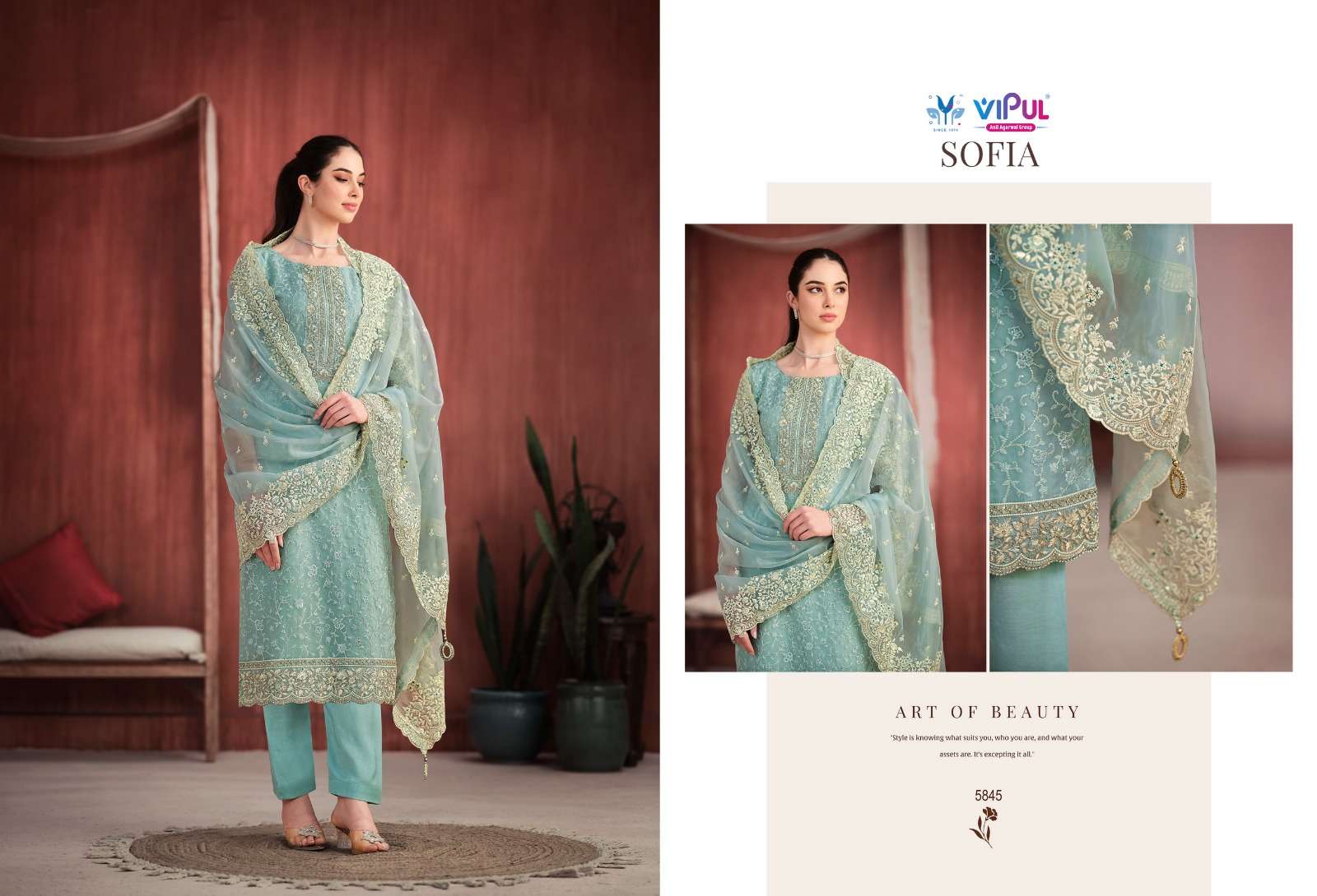 VIPUL SOFIA Dress Materials Wholesale catalog