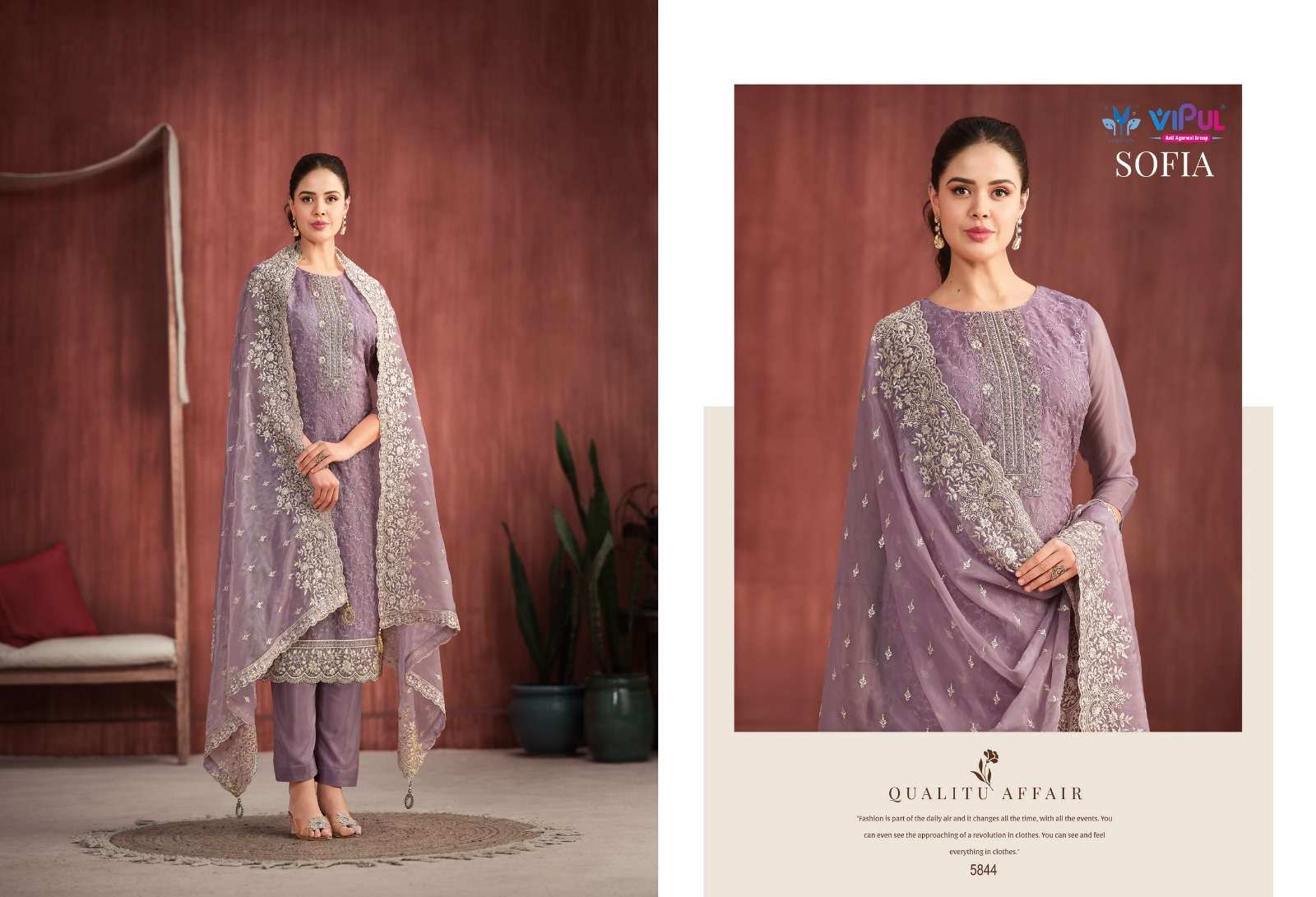 VIPUL SOFIA Dress Materials Wholesale catalog