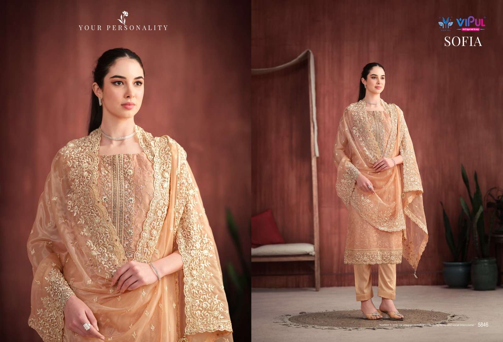 VIPUL SOFIA Dress Materials Wholesale catalog