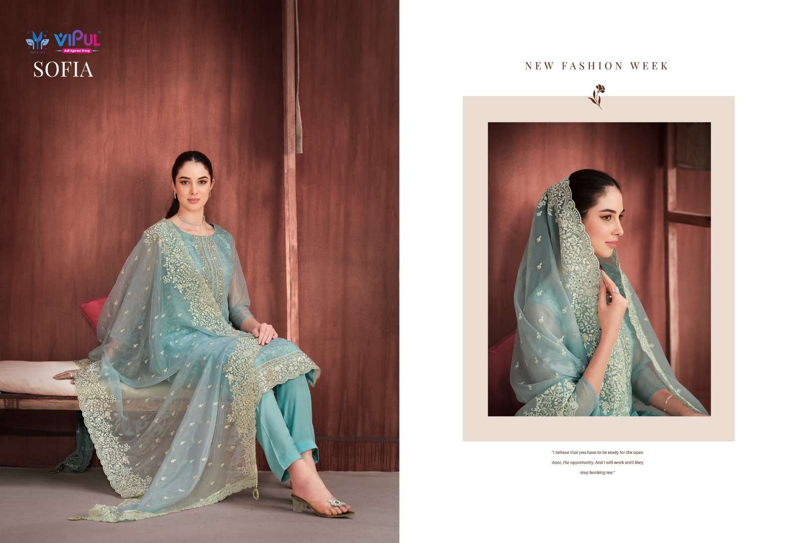 VIPUL SOFIA Dress Materials Wholesale catalog