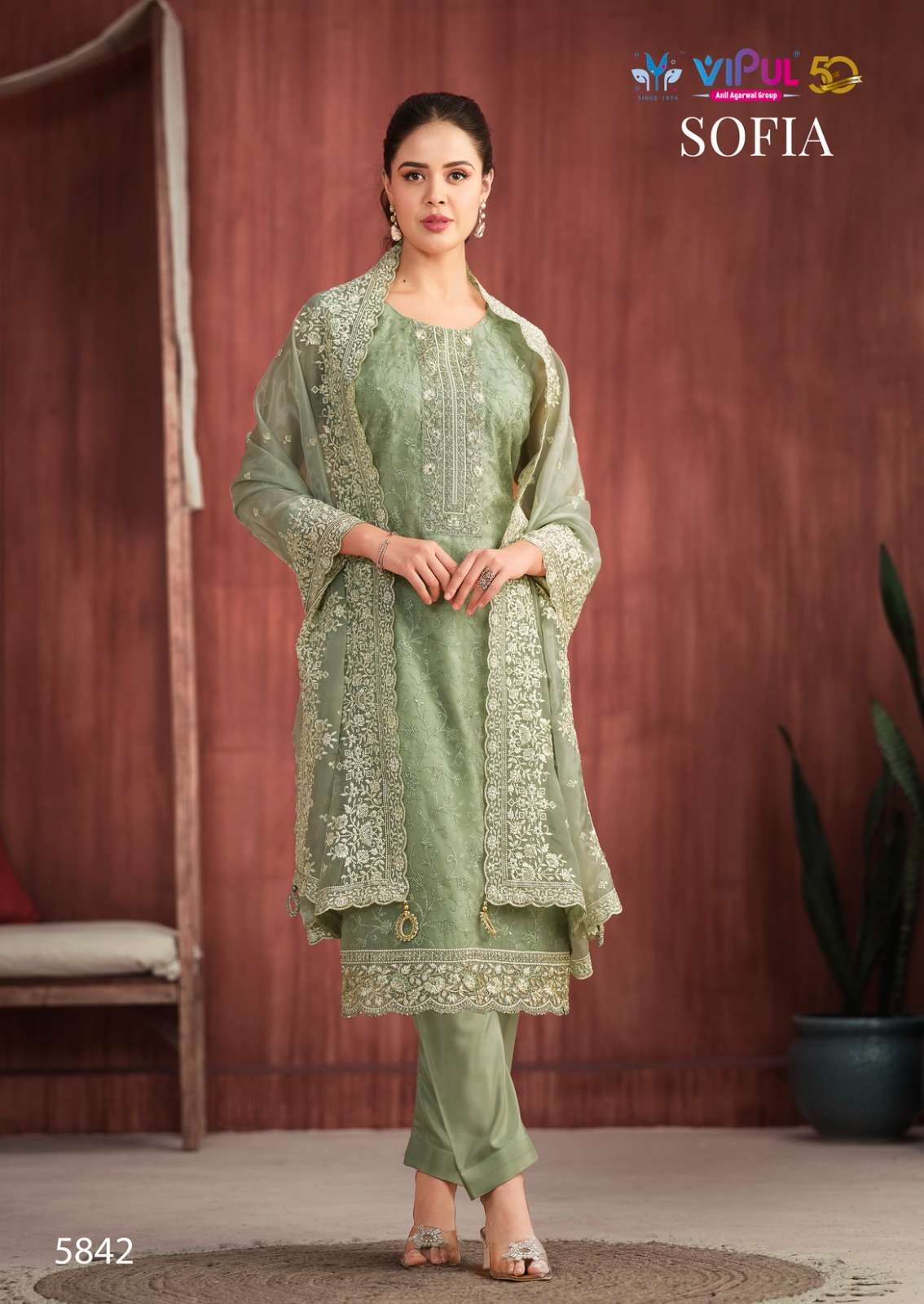 VIPUL SOFIA Dress Materials Wholesale catalog